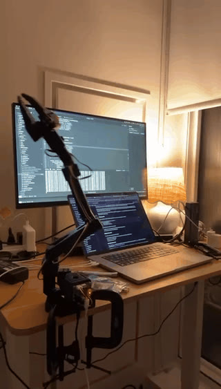 built my own so-arm101 from lerobot